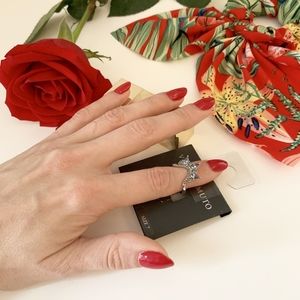 VINCE CAMUTO Stone Aurora Borealis Ring, size 7